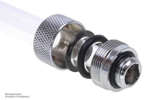Alphacool HardTube 13/10mm Plexi Clear 40cm