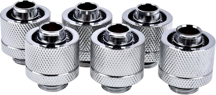 Alphacool Eiszapfen 16/10mm G1/4 6-pack -Chrome