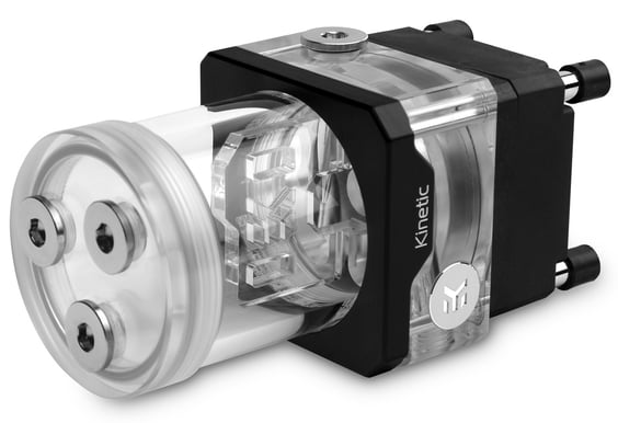 EK-Quantum Kinetic TBE 120 VTX PWM D-RGB - Plexi