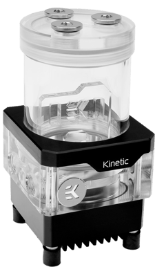 EK-Quantum Kinetic TBE 120 DDC PWM D-RGB - Plexi