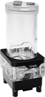 EK-Quantum Kinetic TBE 160 DDC PWM D-RGB - Plexi