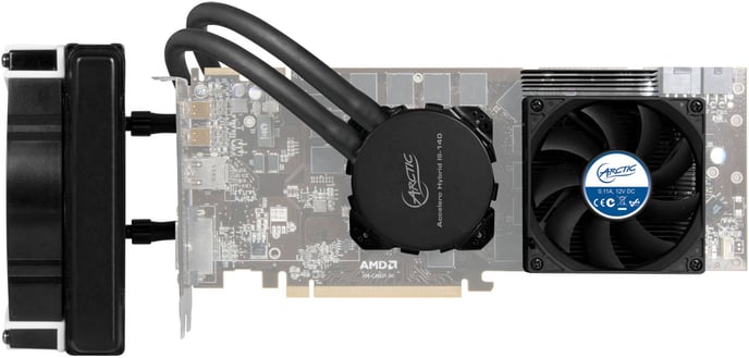 Arctic Cooling Accelero Hybrid III 140 R9-290X