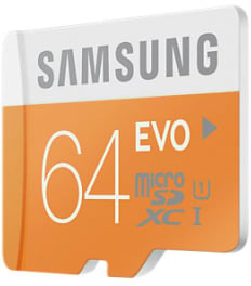 Samsung MicroSDXC EVO 64GB Class 10 MREA15 Max 1st/hushåll