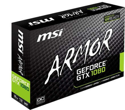 MSI GeForce GTX 1080 8GB Armor OC