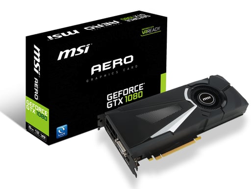 MSI GeForce GTX 1080 8GB Aero