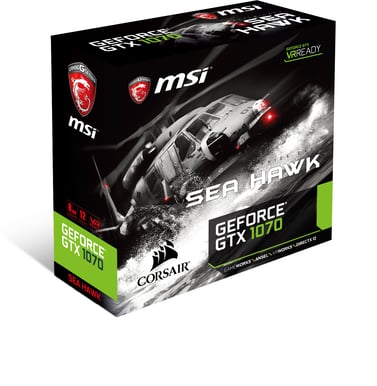 MSI GeForce GTX 1070 8GB Sea Hawk X