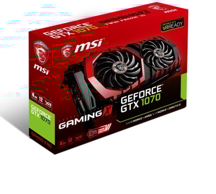 中古】MSI GeForce GTX 1070 GAMING X 8G 『Twin Frozr VI/OC