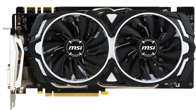 MSI GeForce GTX 1070 8GB ARMOR OC