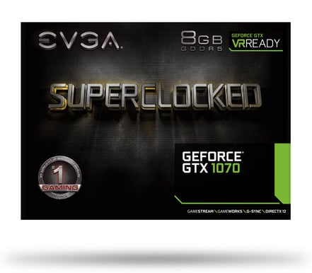 EVGA GeForce GTX 1070 8GB ACX 3.0 SC