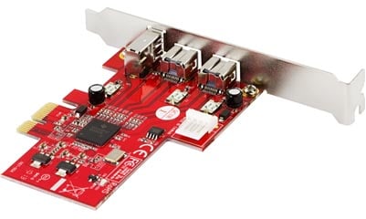 Firewire 400/800 PCIe 1x6 + 2x 9 pin