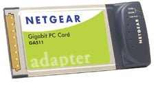Netgear GA511 10/100/1000Mbit PC-Card