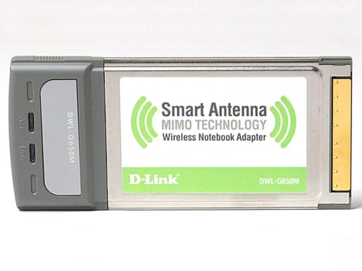 D-Link PCCard DWL-G650M, 802.11g
