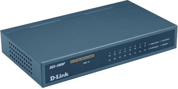 D-Link DES-1008F 10/100 8p