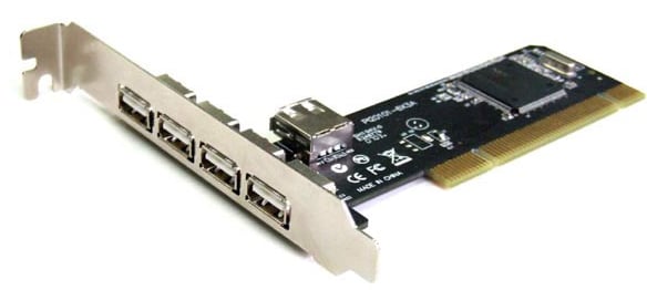 Kontrollerkort PCI, 4st USB 2.0