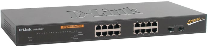 D-Link DGS-1216T 100/1000 16p