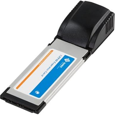 Sunix Express Card,Firewire 800, 2x9-pin,