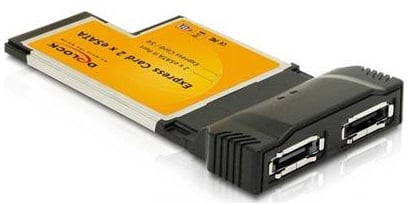 Sunix Express Card,SATA 3.0 Gb/s, 2xeSATA-p