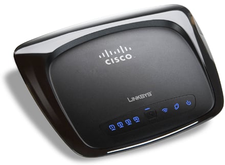 Cisco Linksys WRT120N Wireless-N Bredbandsrouter