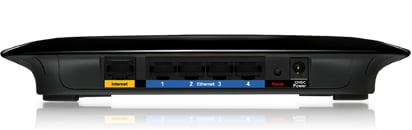 Linksys WRT160N Wireless-N Bredbandsrouter