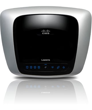 Linksys WRT320N Wireless Dual-N Bredbandsrouter