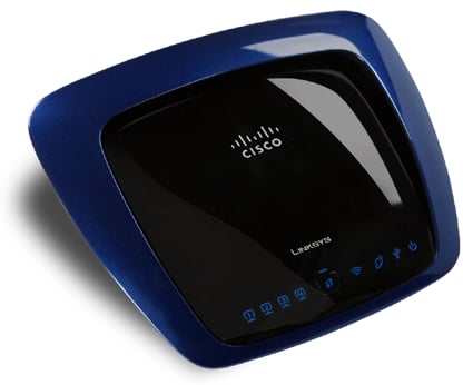 Linksys WRT610N Wireless Dual-N Bredbandsrouter