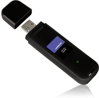 Cisco Linksys WUSB600N Wireless-N Dual-Band USB Adapter