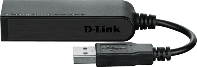 D-Link Nätverksadapter USB-A 2.0 till RJ45