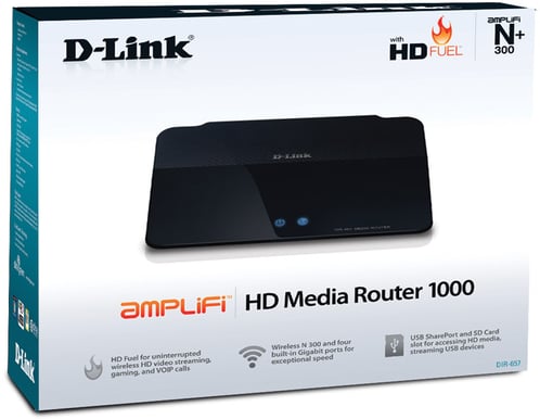 D-Link DIR-657 N300 HD Media Router