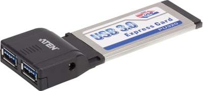 PC Expresscard 34mm 2xUSB 3,0 Typ A