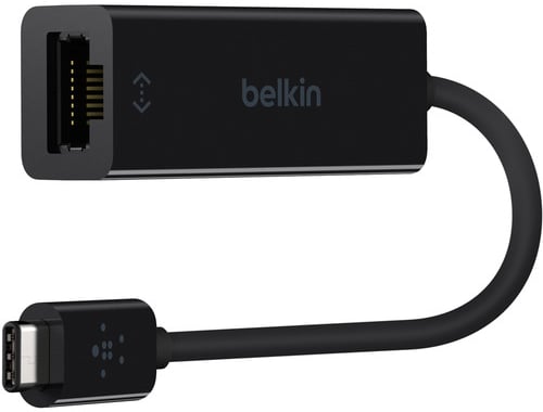Belkin Nätverksadapter USB-C till RJ45 Svart