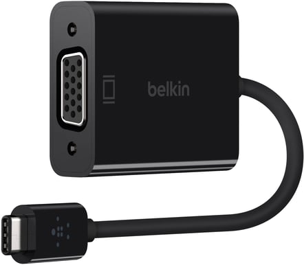 Belkin USB Adapter C ha till VGA hona Svart