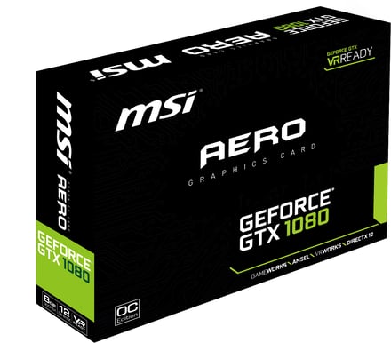 MSI GeForce GTX 1080 8GB Aero OC