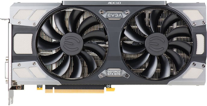 EVGA GeForce GTX 1070 8GB ACX 3.0 FTW Gaming