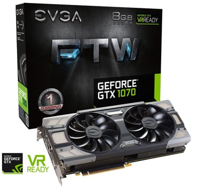 EVGA GeForce GTX 1070 8GB ACX 3.0 FTW Gaming