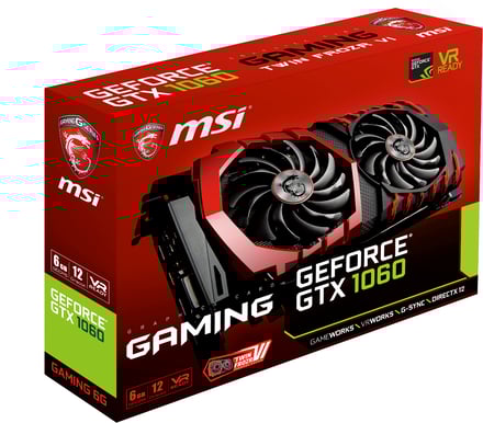MSI GeForce GTX 1060 6GB Gaming