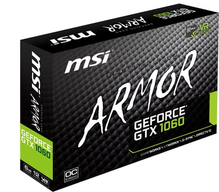 MSI GeForce GTX 1060 6GB Armor OC