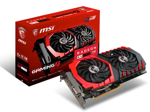 MSI Radeon RX 470 4GB Gaming X