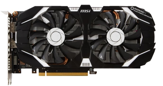 MSI GeForce GTX 1060 3GB GT OC