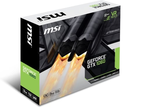 MSI GeForce GTX 1060 3GB GT OC