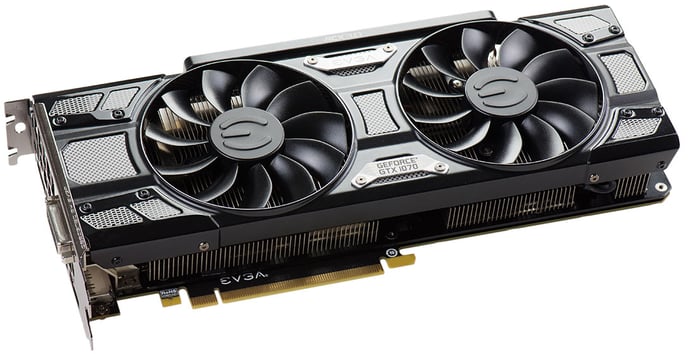 EVGA GeForce GTX 1070 8GB ACX 3.0 SC Gaming Black Edition