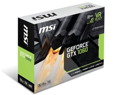 MSI GeForce GTX 1060 6GB OC
