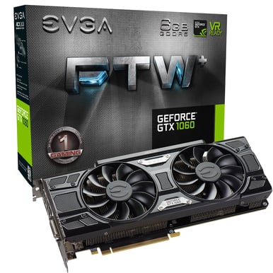 EVGA GeForce GTX 1060 6GB FTW+ Gaming ACX 3.0