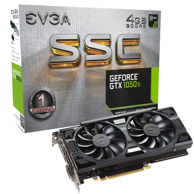 EVGA GeForce GTX 1050 Ti 4GB SCC Gaming ACX 3.0