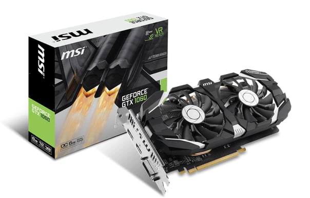 MSI GeForce GTX 1060 6GB OCV1