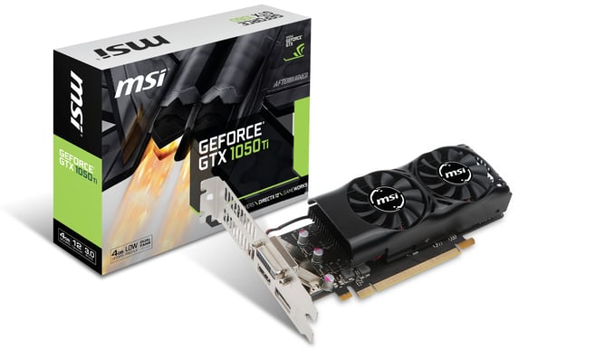 MSI GeForce GTX 1050 Ti 4GB GT LP