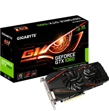 Gigabyte GeForce GTX 1060 6GB Gaming G1 rev2