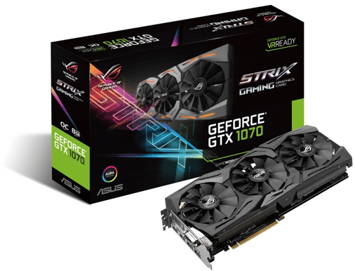 ASUS GeForce GTX 1070 8GB ROG STRIX OC