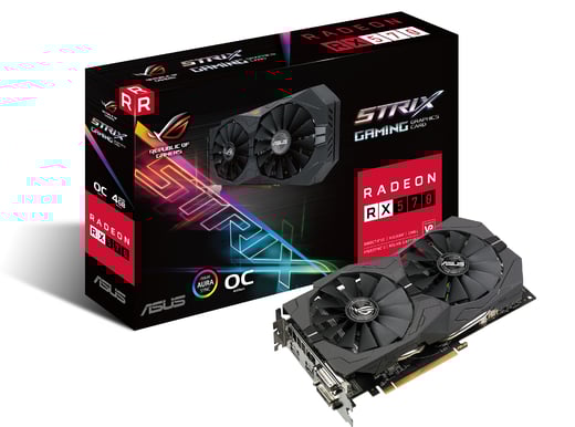ASUS Radeon RX 570 4GB STRIX GAMING OC - Inet.se