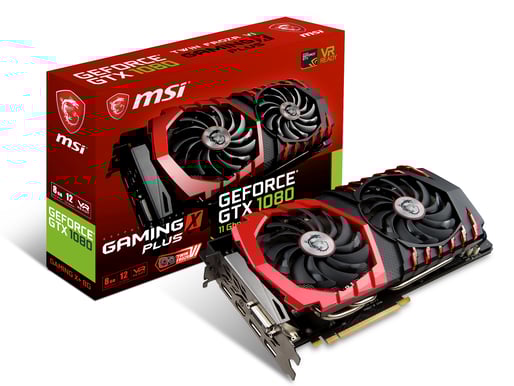 MSI GeForce GTX 1080 8GB Gaming X+