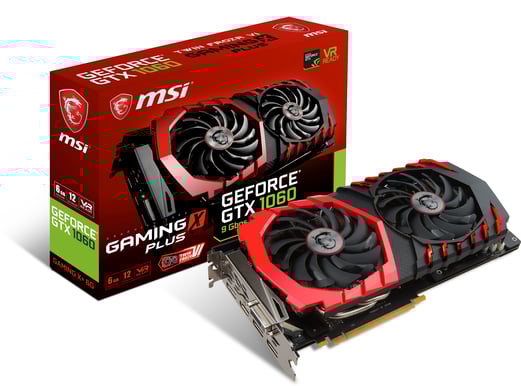 MSI GeForce GTX 1060 6GB Gaming X+